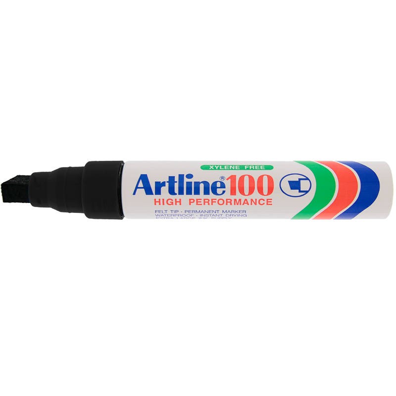 Artline 100 Marker Pen - Black
