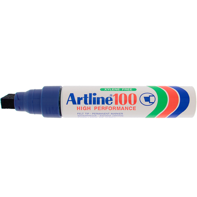 Artline 100 Marker Pen - blue