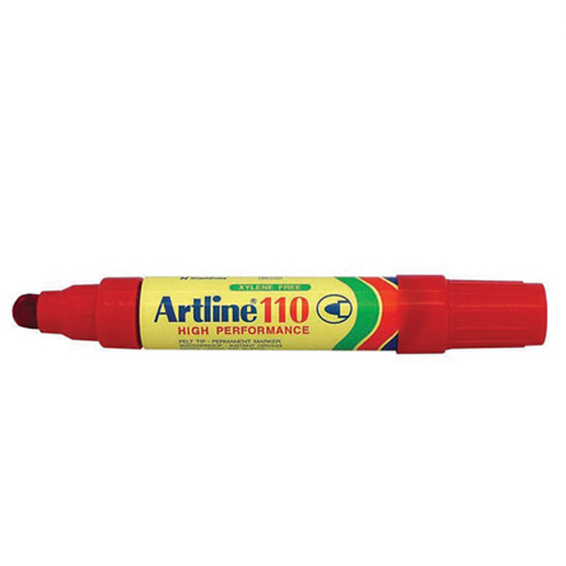 Artline 110 Marker Pen - Red