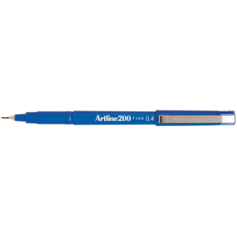 Artline 200 0.4mm Sign Pen - Blue