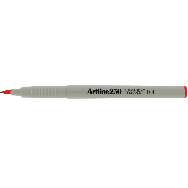 Artline 250 Sign Pen - Red