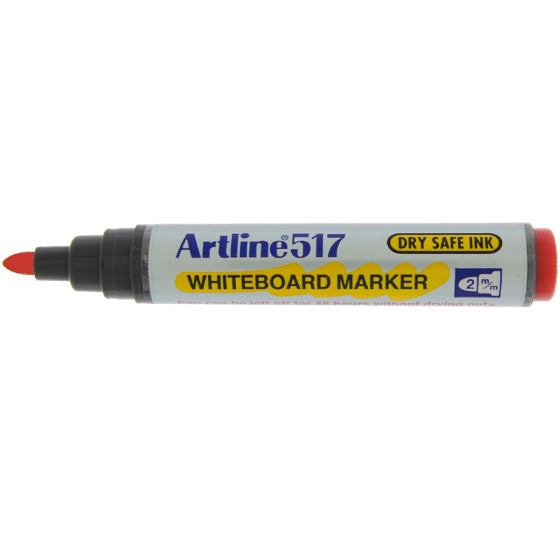 Artline 517 Marker Pen - Red