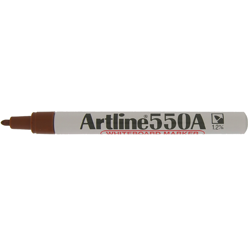 Artline 550A Marker Pen - Brown