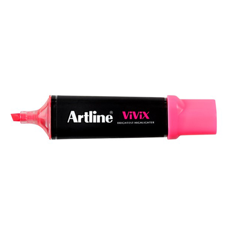 Artline 670 Vivix Highlighter - Fluo Pink