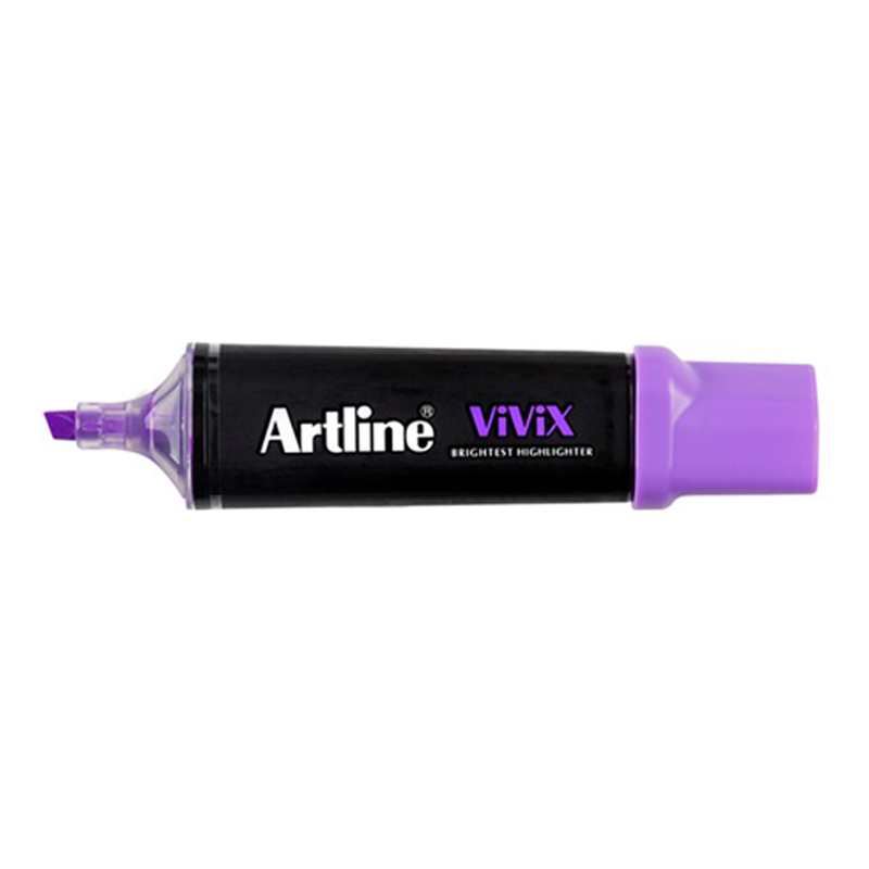 Artline 670 Vivix Highlighter - Fluo Purple