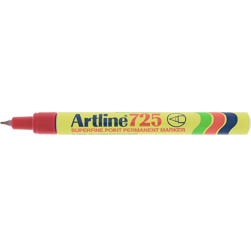 Artline 725 Marker Pen - Red