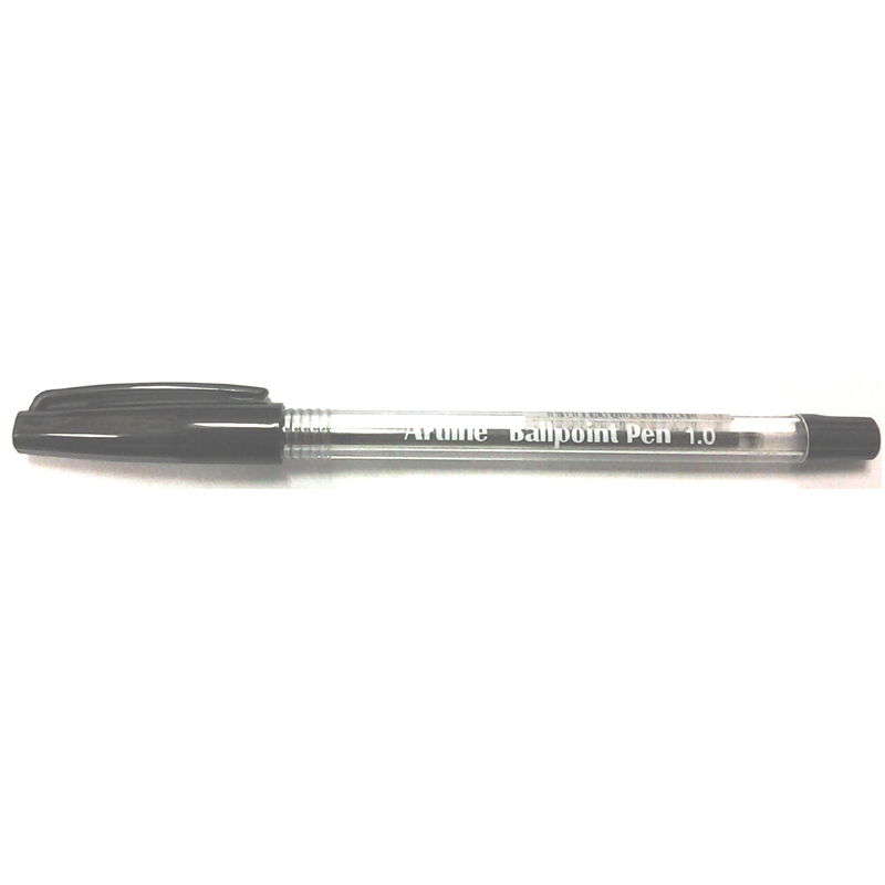 Artline 8210 1.0 Ball Pen - Black