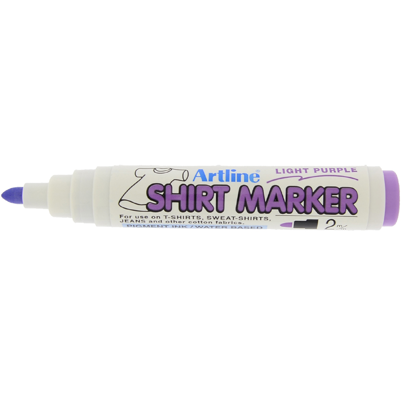 Artline T-Shirt Marker - Light Purple