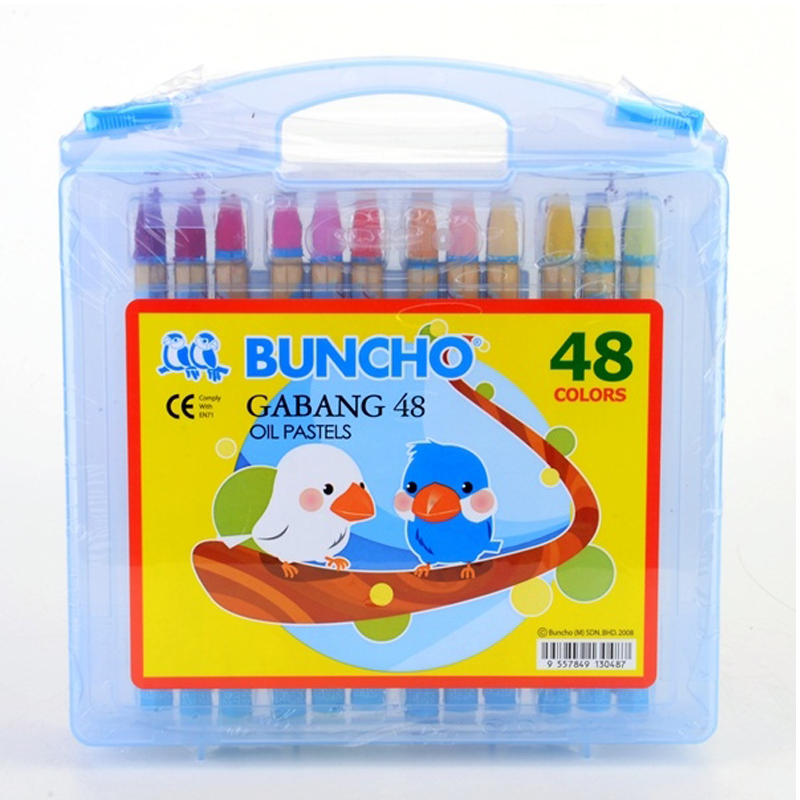Buncho Gabang Oil Pastel 48 Colour