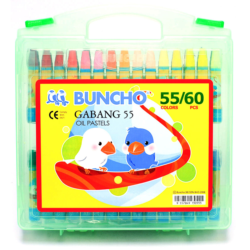 Buncho Gabang Oil Pastel 55 Colour