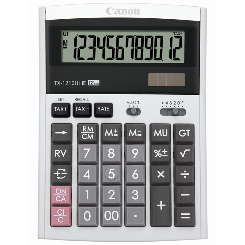 Canon TX-1210HI III Calculator