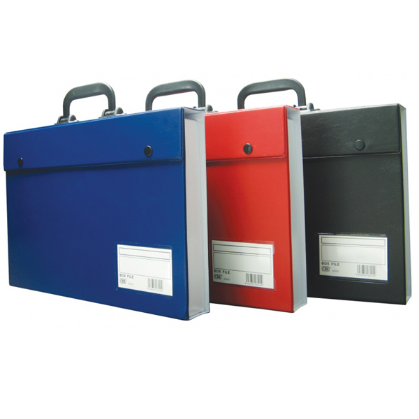 CBE 06202 PVC Box File with Handle