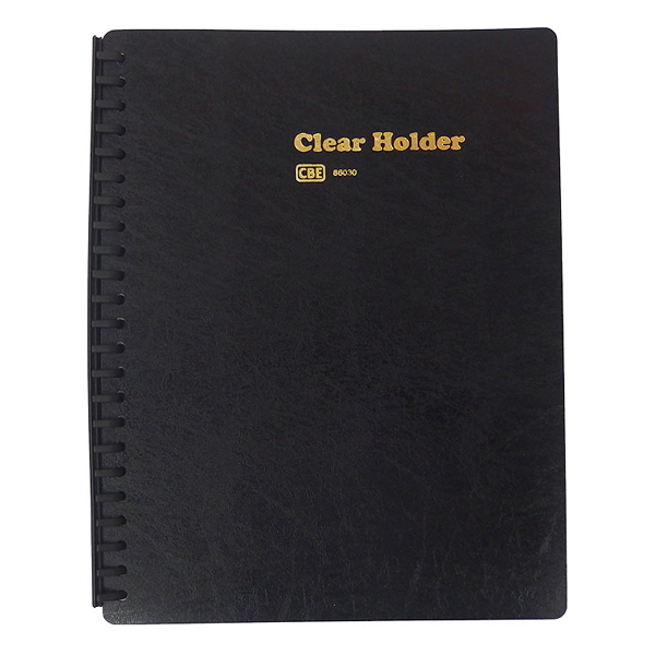 CBE 86030 PP Clear Holder A4 Refillable