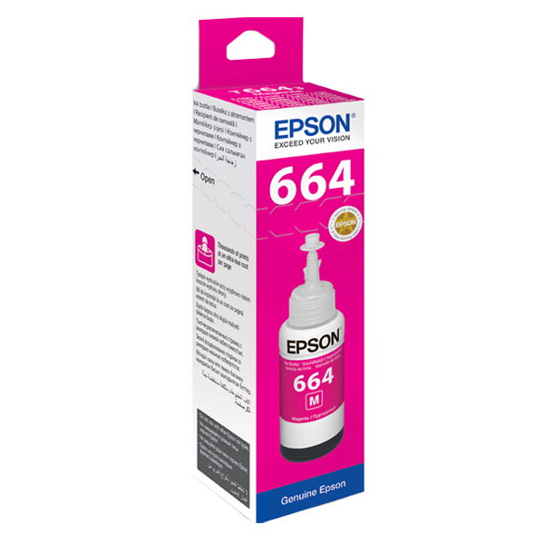 Epson T664 Magenta Ink