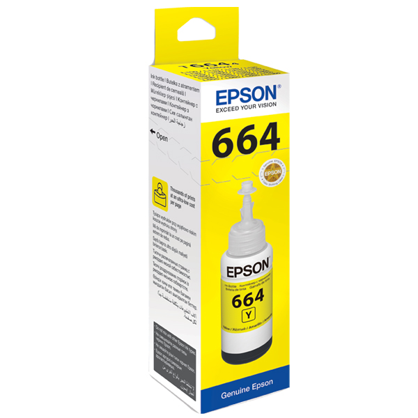 Epson T664 Yellow Ink