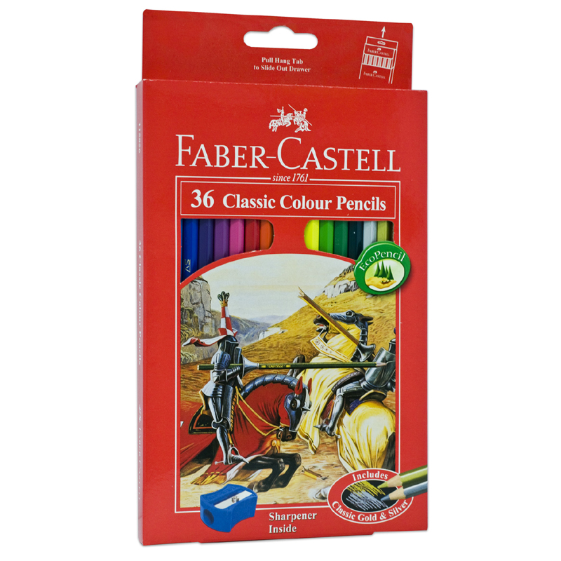 Faber Castell 36L Classic Colour Pencil (Long)