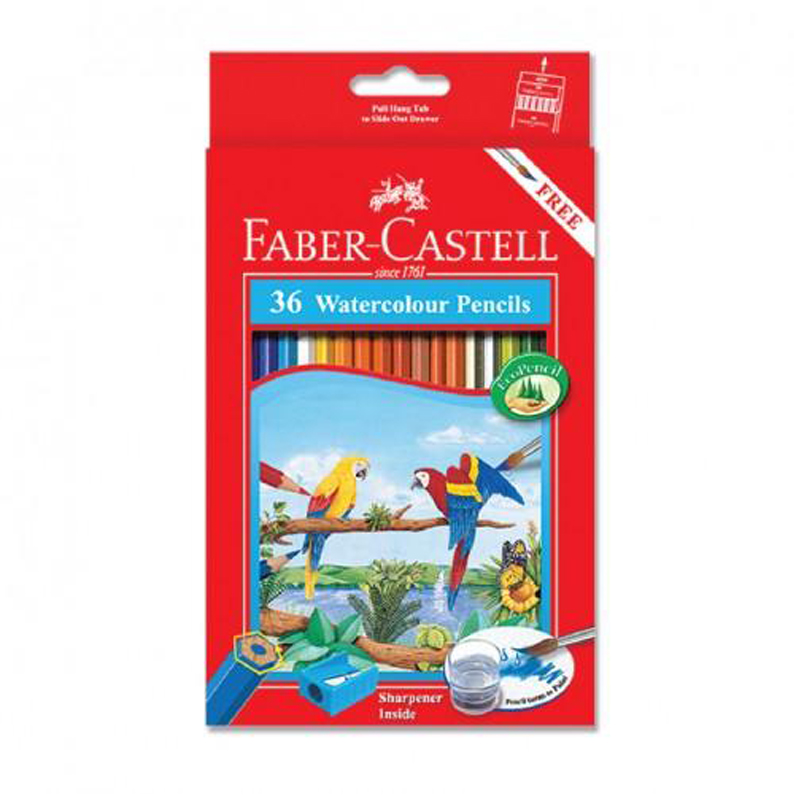 Faber Castell 36L Water Colour Pencil (Long)