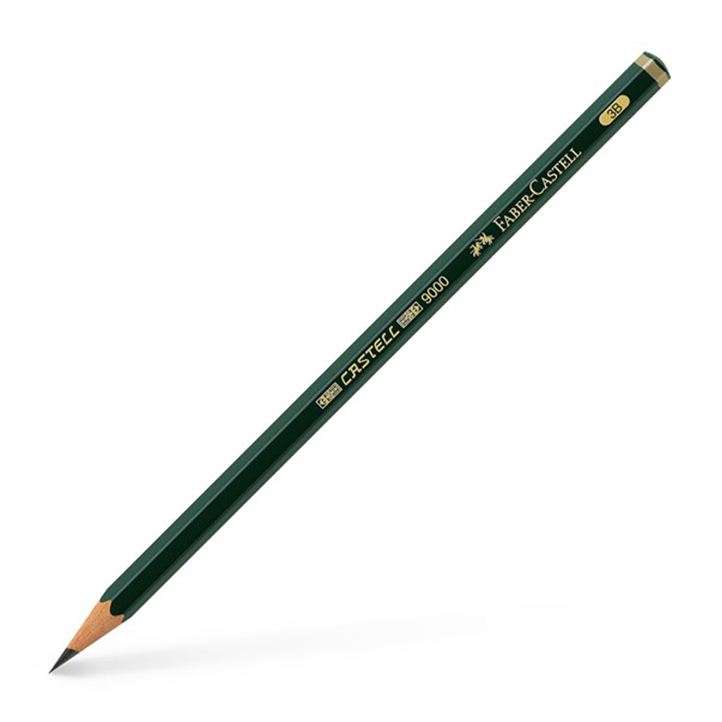 Faber-Castell 3B 9000 Pencil (1pc)