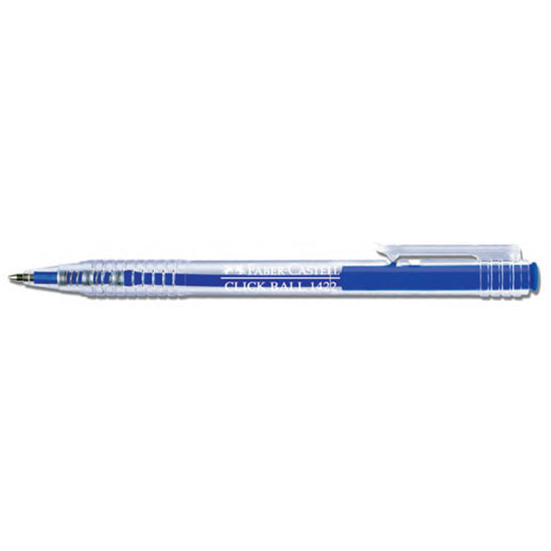 Faber-Castell Super Click Ball Pen 0.7mm Blue