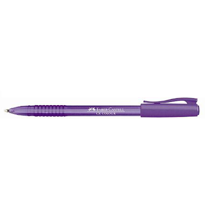 Faber-Castell Cx Colour Ball Pen - Violet