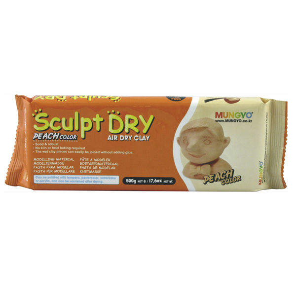 Mungyo Sculpt Dry Peach Air Dry Clay