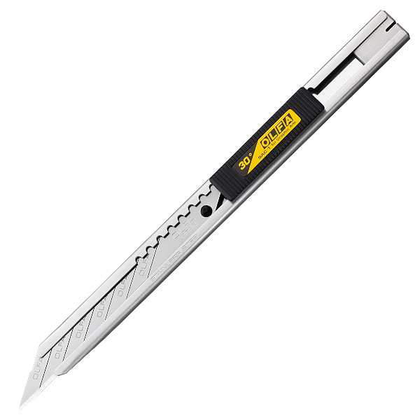 Olfa SAC-1 Stainless Steel Snap-Off Graphics Knife Cutter