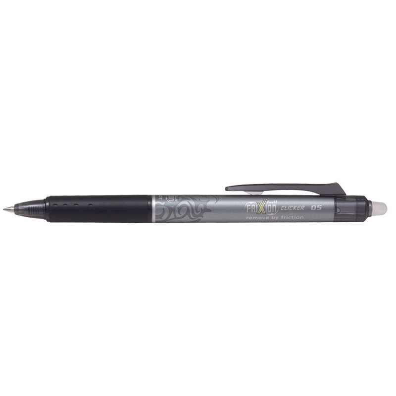 Pilot Frixion Clicker 0.5 R/B Pen- Black