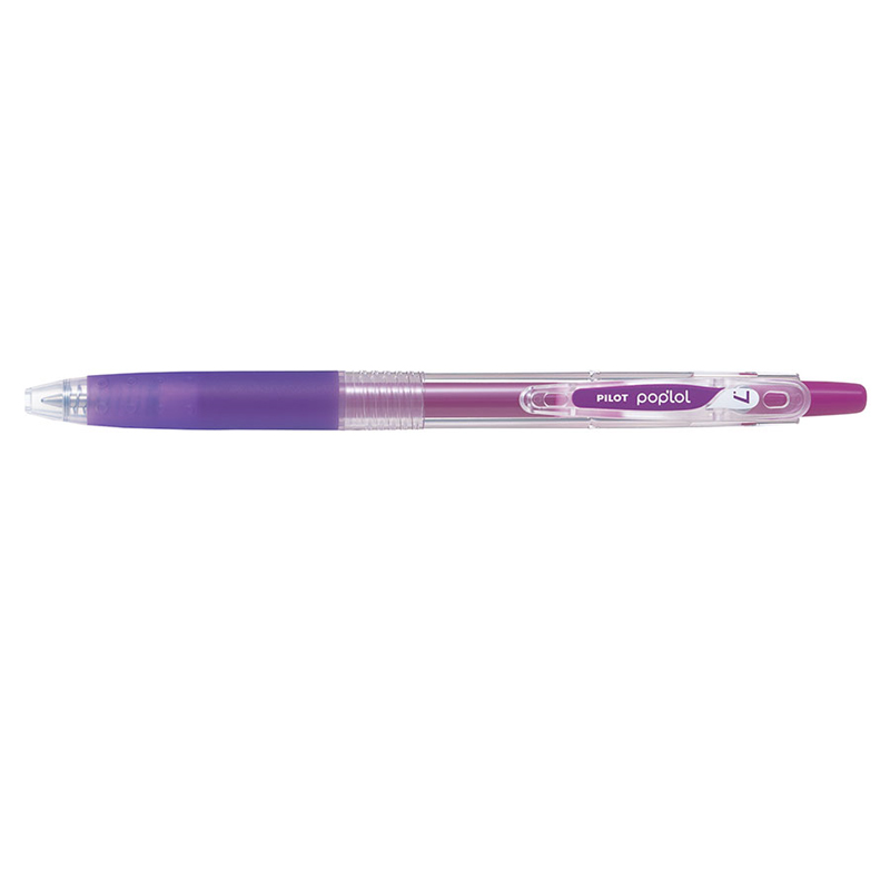 Pilot Pop Lol 0.7mm Gel Pen - Metallic Violet