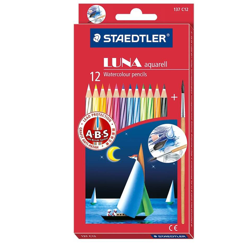 Staedtler Luna 12 Colour Pencil 61set35 (Long)