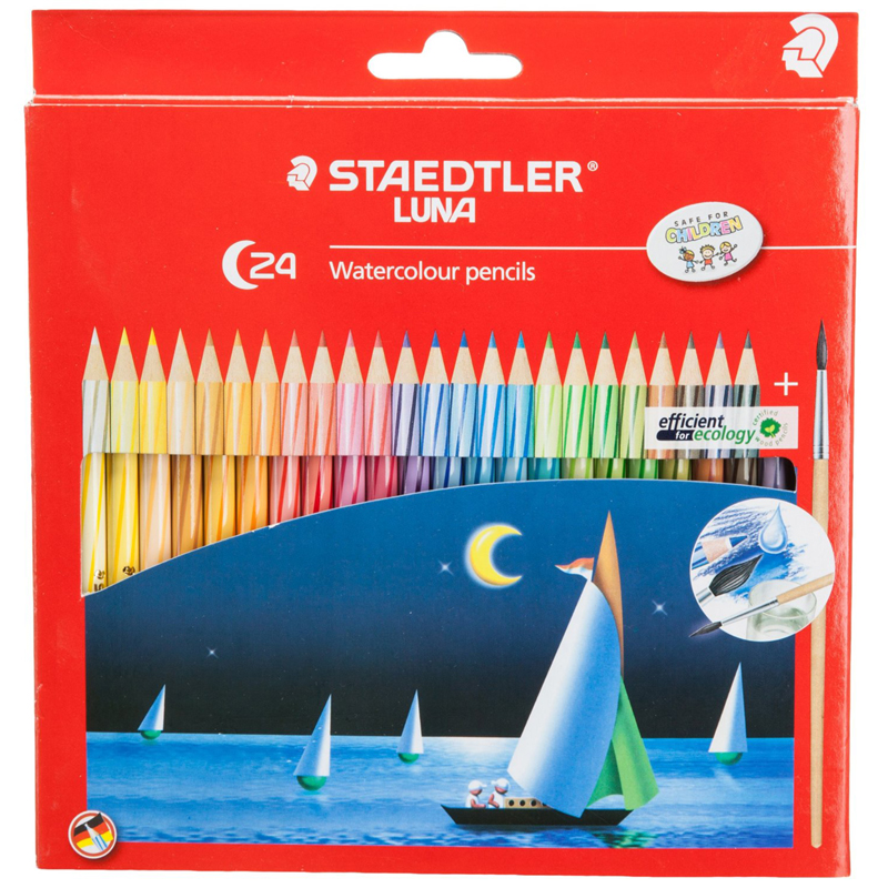 Staedtler Luna 24 Colour Pencil 61set34 (Long)