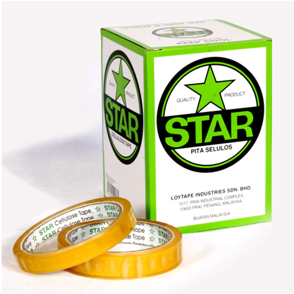Star Stationery Tape 24mm x 33y (Large Core)
