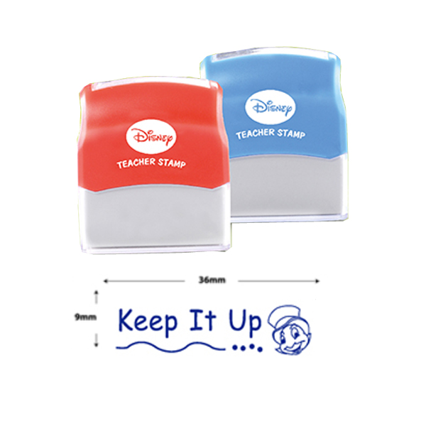 AE Teacher Stamp - Keep It Up (Blue)