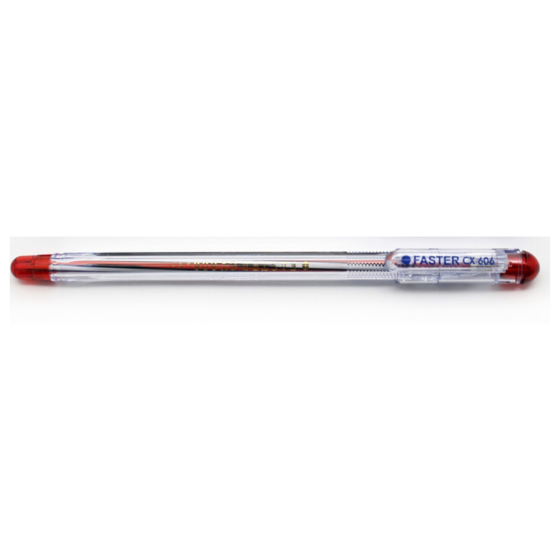 Faster CX 606 Ball Pen Red