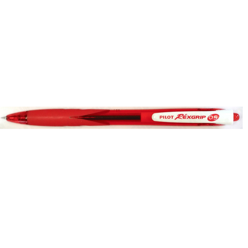 Pilot Rex Grip Pen 0.5 (Red)