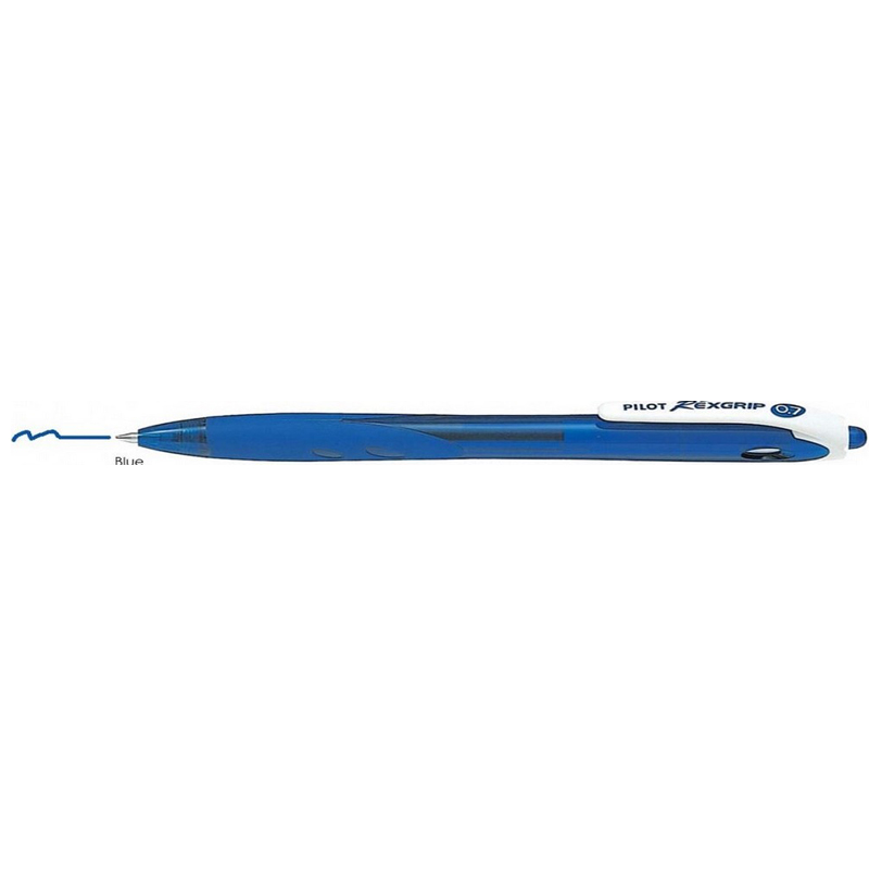 Pilot Rex Grip Pen 0.7 (Blue)