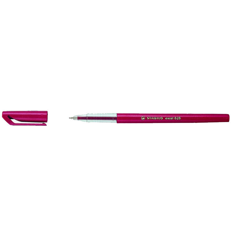 Stabilo 868 (F) RE-LINER 0.7mm Ball Pen - Red