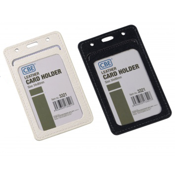 CBE 3321 Leather Card Holder 54mm x 90mm (2 Sided)
