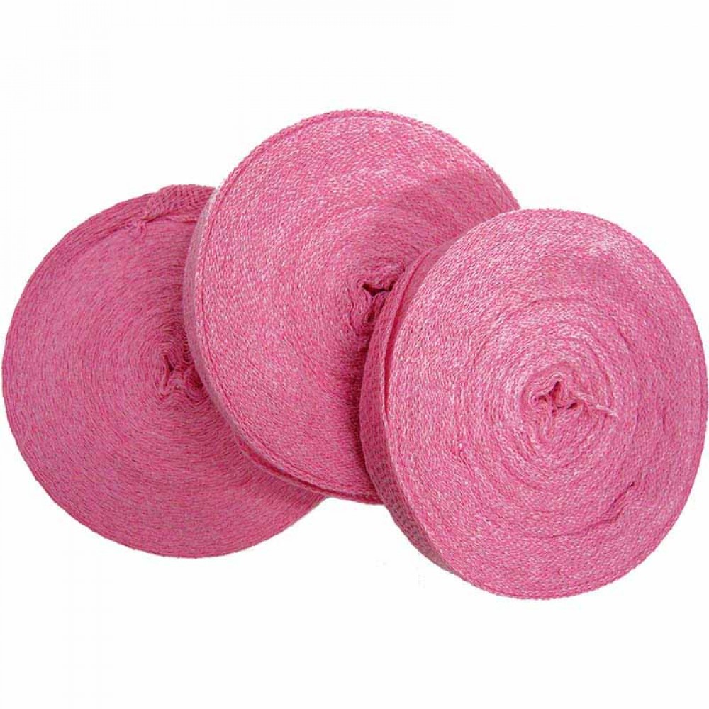 Red Cotton Tape Pink Color