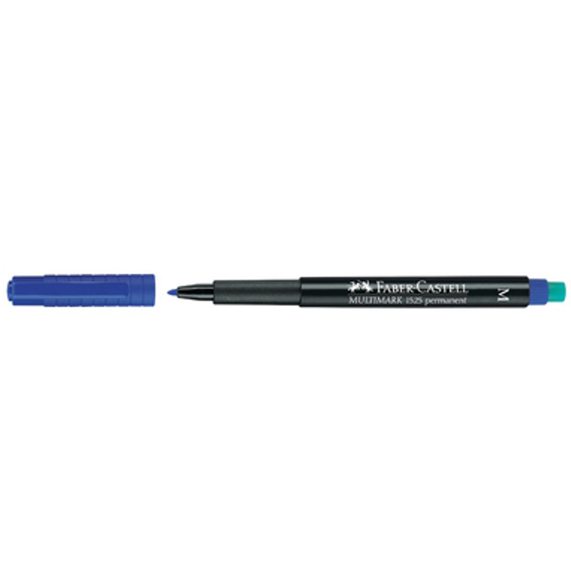 Faber-Castell 1525 M OHP Pen (P) - Blue