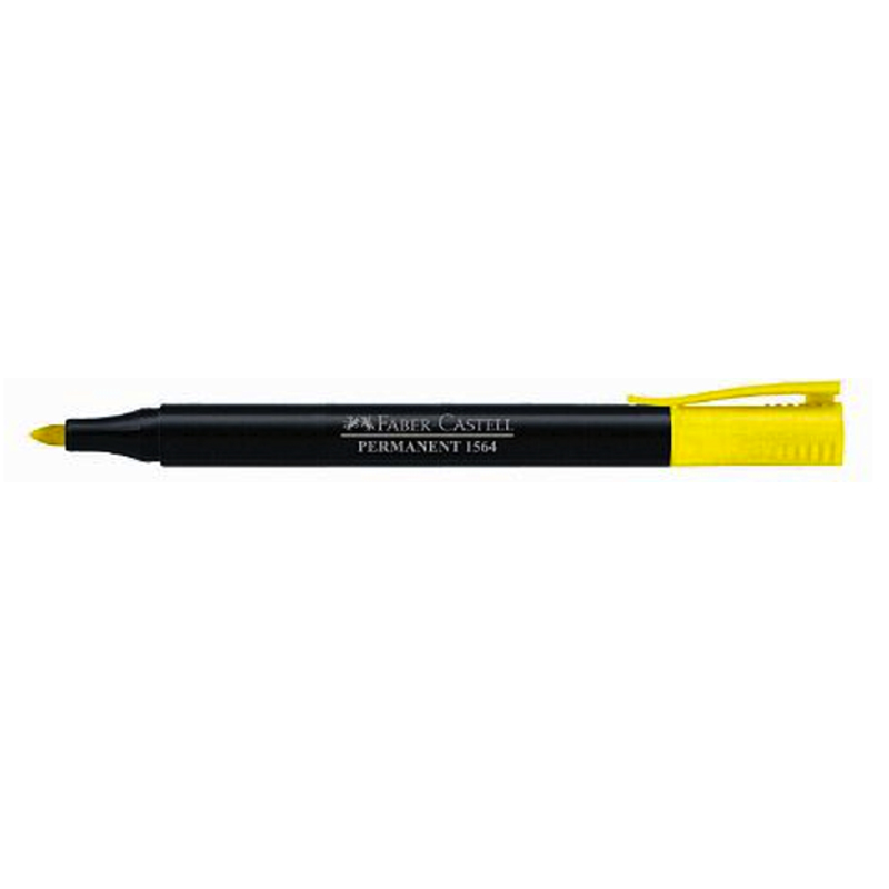 Faber-Castell Slim Permanent Fine Marker - Yellow