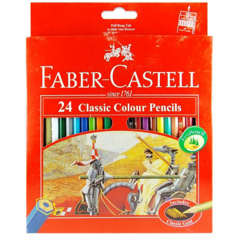 Faber Castell 24L Classic Colour Pencil (Long)