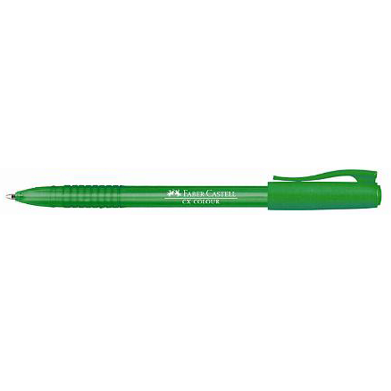 Faber-Castell Cx Colour Ball Pen - Green
