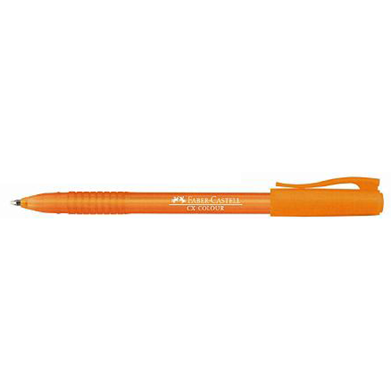 Faber-Castell Cx Colour Ball Pen - Orange