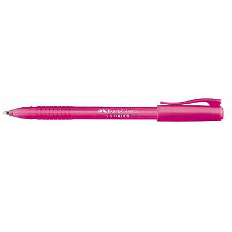 Faber-Castell Cx Colour Ball Pen - Pink