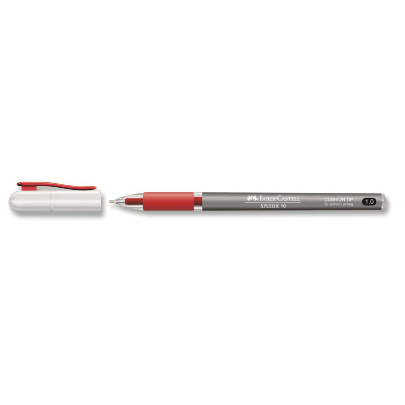 Faber-Castell Speed X 10 Ball Pen - Red
