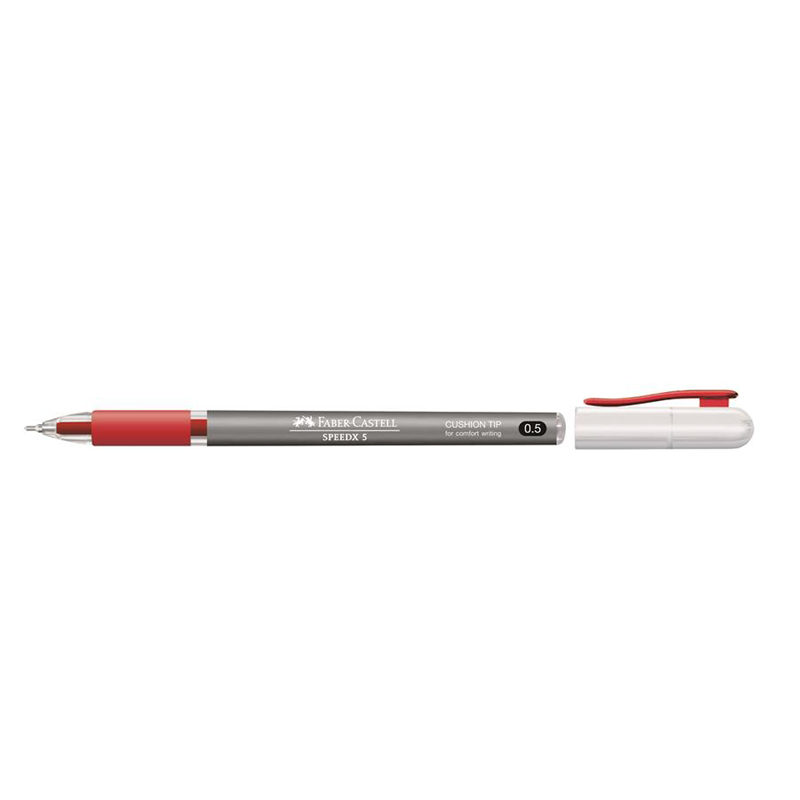 Faber-Castell Speed X 5 Ball Pen - Red