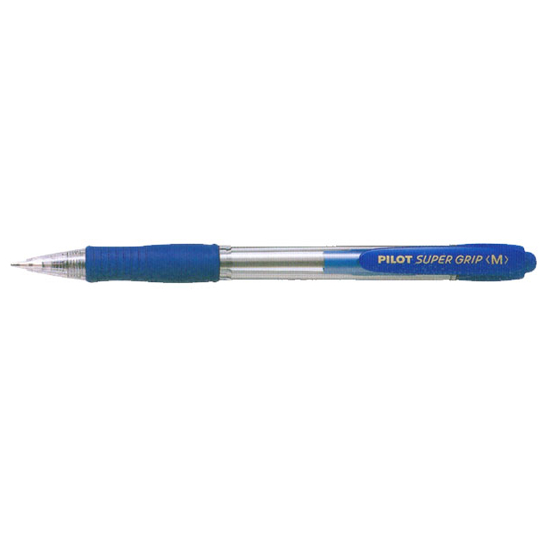 Pilot Super Grip Ball Pen M (Blue)