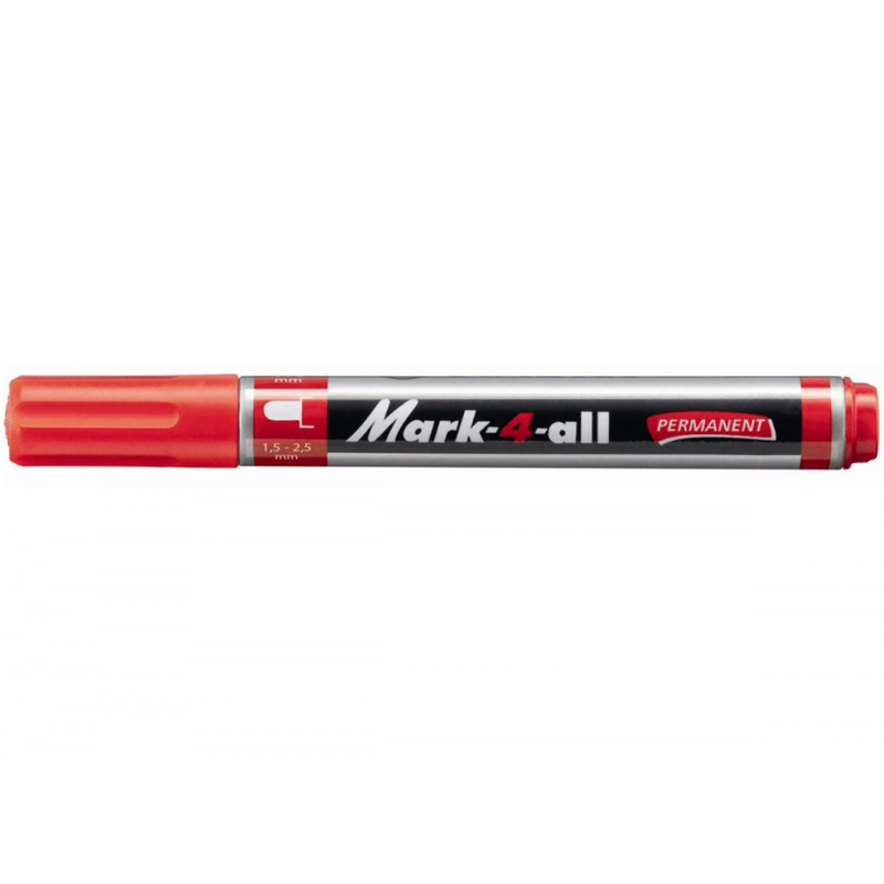 Stabilo 651/40 Mark 4 All Marker Pen - Red