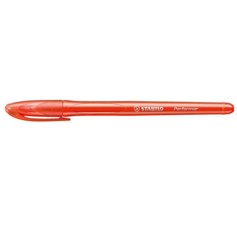 Stabilo 898 (XF) Performer Ball Pen - Red